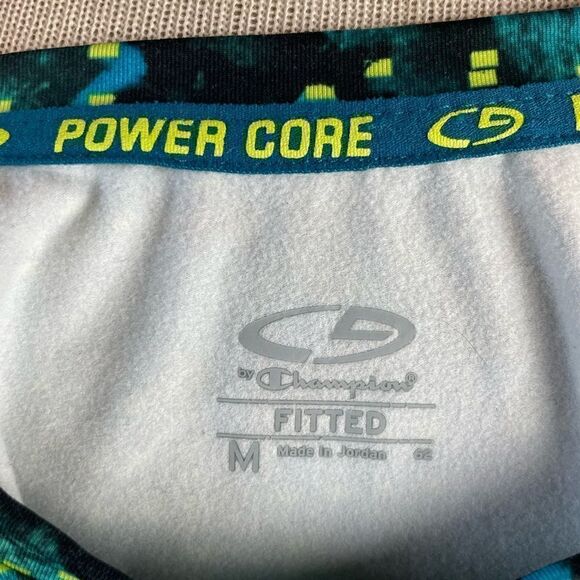 Champion Power Core Fitted Stretch Athletic Shirt Size M EUC - Picture 6 of 7